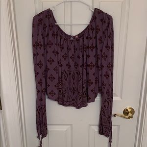 Flowy Free People crop top!